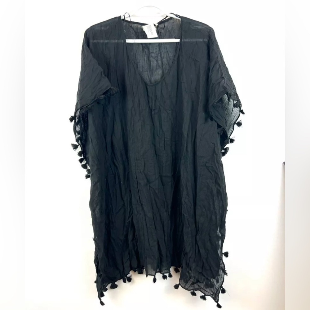 Seafolly Womens Beach Edit Summer Top Black One Size